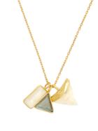 Theodora Warre Multi-stone And Gold-plated Necklace