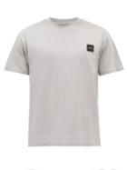 A-cold-wall* - Logo-patch Cotton-jersey T-shirt - Mens - Grey