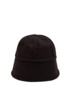 Matchesfashion.com Lemaire - Quilted-brim Tweed Bucket Hat - Mens - Black