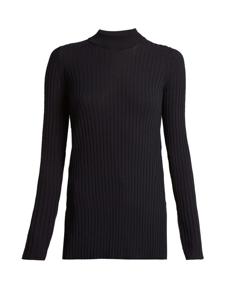 S Max Mara Ribbed-knit Top