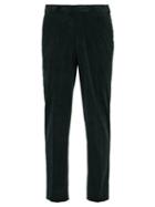 Matchesfashion.com Ermenegildo Zegna - Cotton And Cashmere Blend Corduroy Trousers - Mens - Green