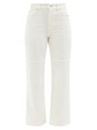 Jil Sander - Cropped Denim Jeans - Womens - Cream
