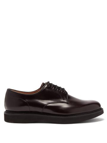 Mens Shoes Church's - Leyton 5 Leather Derby Shoes - Mens - Burgundy