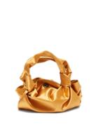 Matchesfashion.com The Row - The Ascot Silk Satin Clutch Bag - Womens - Yellow