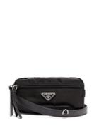 Prada Nylon And Leather Belt Bag