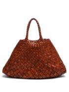 Matchesfashion.com Dragon Diffusion - Santa Croce Woven Leather Basket Bag - Womens - Tan