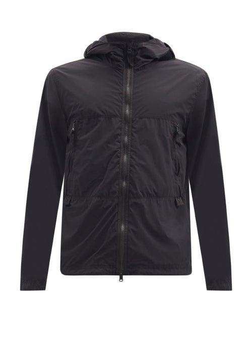 Matchesfashion.com Stone Island - Skin Touch Nylon-tc Hooded Garment-dyed Jacket - Mens - Black