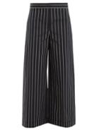 Matchesfashion.com S Max Mara - Girante Trousers - Womens - Navy Stripe
