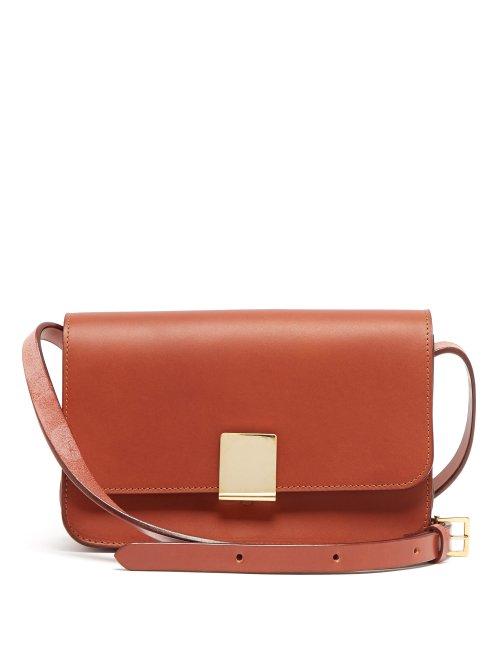 Matchesfashion.com Ferian - Penzance Leather Cross Body Bag - Womens - Tan