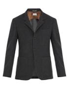 Brunello Cucinelli Patch-pocket Brushed-cashmere Blazer