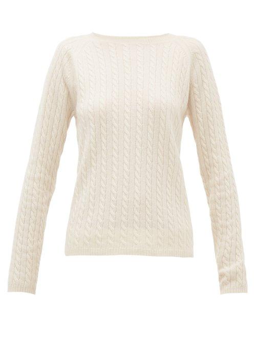 Matchesfashion.com Max Mara - Fleur Sweater - Womens - Ivory