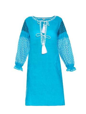 Daft Faye Dunaway Knee-length Linen Kaftan