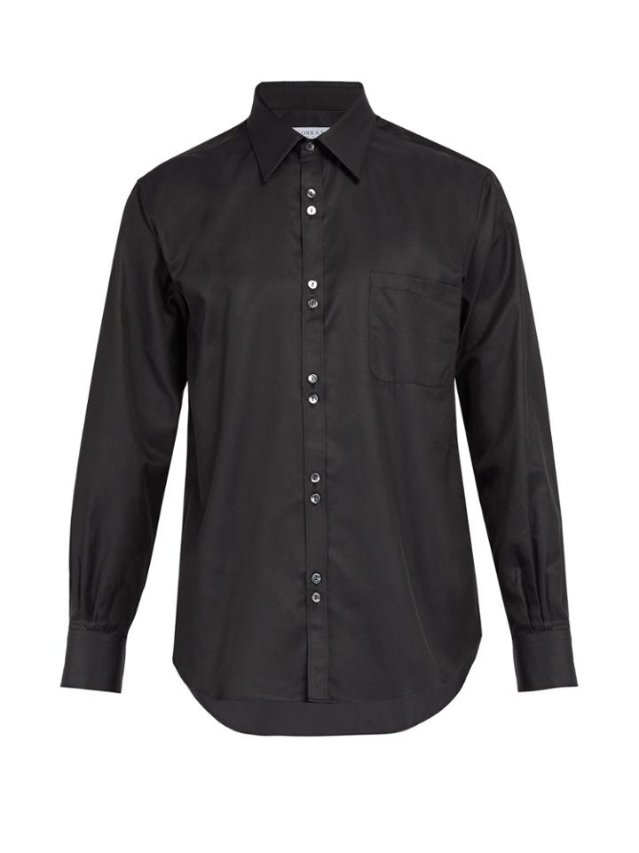 Cobra S.c. Single-cuff Cotton And Silk-blend Shirt