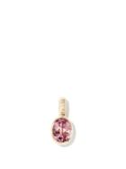Viltier - Magnetic Tourmaline & 18kt Gold Charm - Womens - Pink Gold