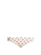 Matchesfashion.com Marysia - Antibes Scallop Edged Bikini Briefs - Womens - White