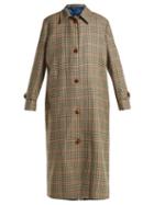Matchesfashion.com Giuliva Heritage Collection - Maria Checked Virgin Wool Coat - Womens - Grey Multi