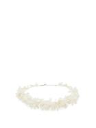 Matchesfashion.com Saint Laurent - Floral Silk-voile Headband - Womens - White