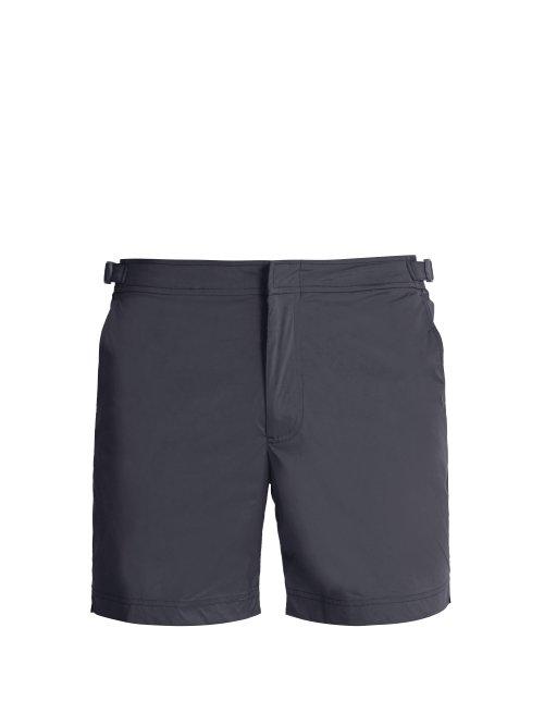 Matchesfashion.com Orlebar Brown - Bulldog Sport Swim Shorts - Mens - Grey