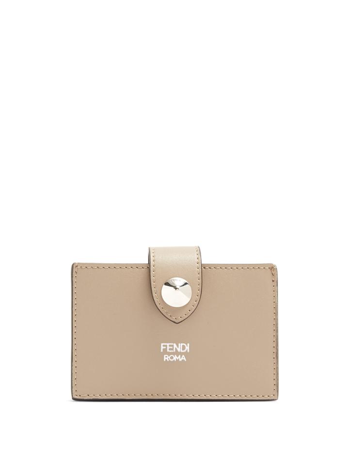 Fendi By The Way Leather Cardholder