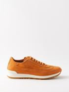 John Lobb - Hurlingham Suede Trainers - Mens - Orange