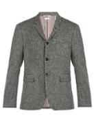 Matchesfashion.com Thom Browne - Wool Blend Blazer - Mens - Grey