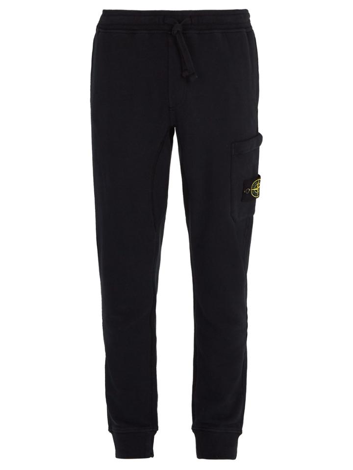 Stone Island Slim-fit Cotton Track Pants