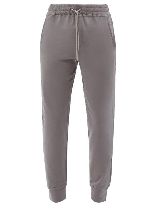 Zimmerli - Slim-leg Modal-blend Jersey Pyjama Trousers - Mens - Dark Grey