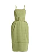 Rosie Assoulin Artichokes Hearts Prince Of Wales-checked Dress