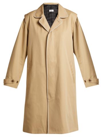 Chimala Single-breasted Cotton-twill Trench Coat