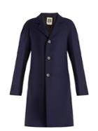 Connolly Single-breasted Wool-blend Twill Coat