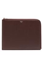 Mulberry Tech Medium Grained-leather Pouch