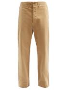 Matchesfashion.com Rrl - Straight-leg Cotton-twill Chino Trousers - Mens - Light Brown