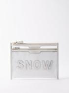 Anya Hindmarch - Snow Dry Things Rubber Pouch - Womens - White