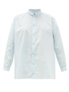 Matchesfashion.com Toogood - The Draughtsman Cotton-poplin Shirt - Womens - Light Blue