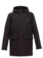 Matchesfashion.com A.p.c. - Ben Brushed Virgin Wool Blend Twill Parka - Mens - Navy