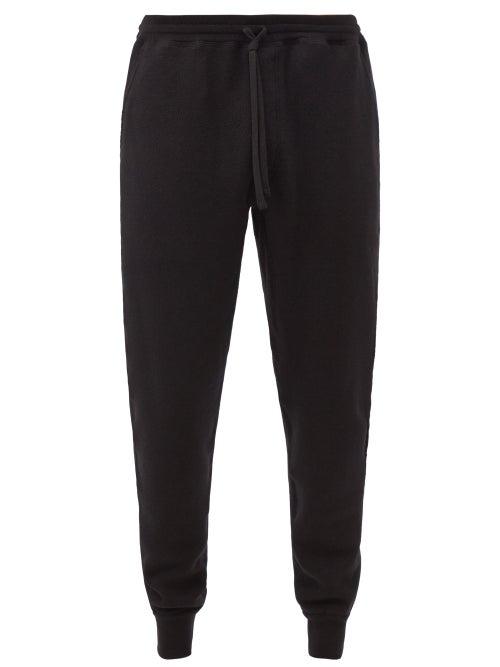 Tom Ford - Cuffed Cashmere Track Pants - Mens - Black