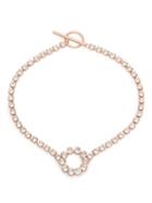 Matchesfashion.com Isabel Marant - Crystal Embellished Necklace - Womens - Clear