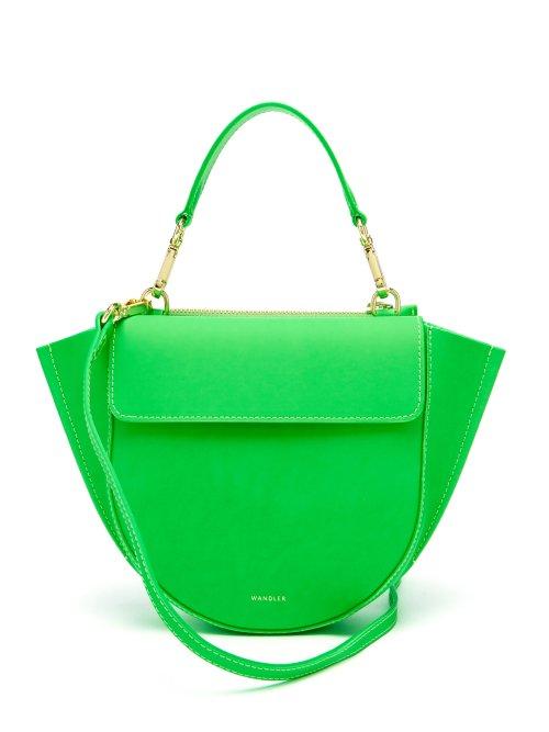 Matchesfashion.com Wandler - Hortensia Mini Cross Body Bag - Womens - Green