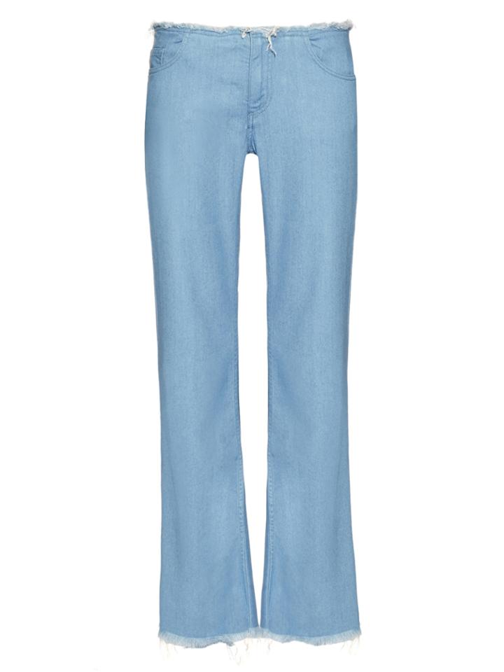 Marques Almeida Frayed-edge Flared Jeans
