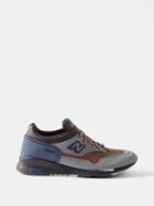 New Balance - M1500 Suede And Mesh Trainers - Mens - Black Multi