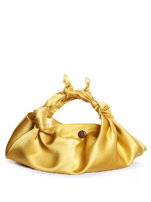 The Row The Ascot Satin Clutch