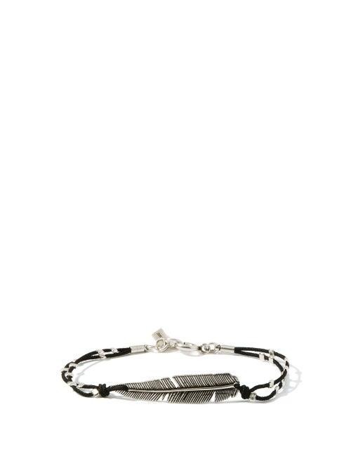 Matchesfashion.com Isabel Marant - New Mr Feather Bracelet - Mens - Silver