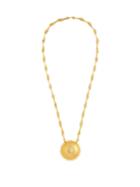 Joelle Kharrat Cactus Pendant Gold-plated Brass Necklace