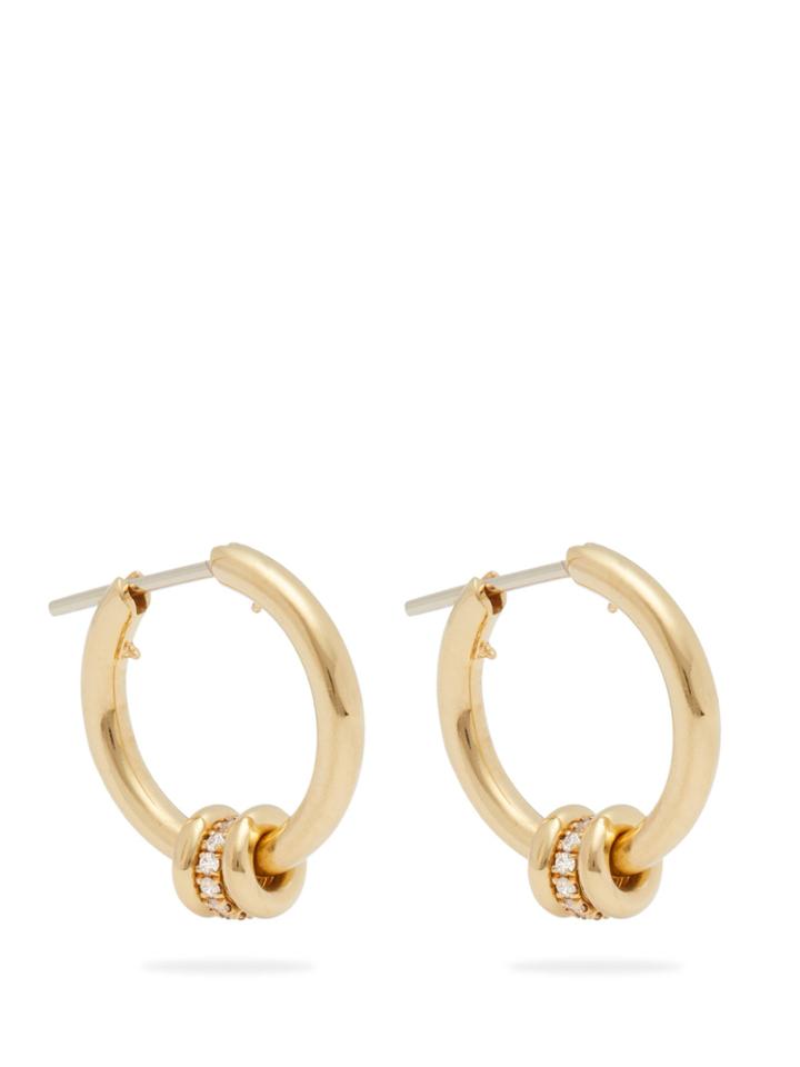Spinelli Kilcollin Ara Diamond & 18kt Gold Earrings