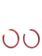 Matchesfashion.com Cult Gaia - Geneva Hoop Earrings - Womens - Pink