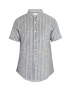 Matchesfashion.com Onia - Jack Cotton Shirt - Mens - Blue White