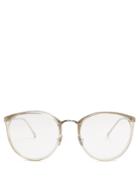 Linda Farrow Round-frame Glasses