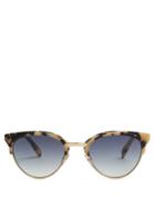 Sartorial Eyes Cat-eye Tortoiseshell Sunglasses