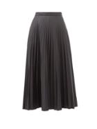 Matchesfashion.com Max Mara Studio - Dula Skirt - Womens - Navy