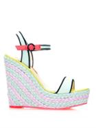Sophia Webster Lucita Bi-colour Espadrille Wedges